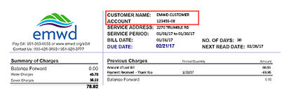 emwd online 2 bill pay